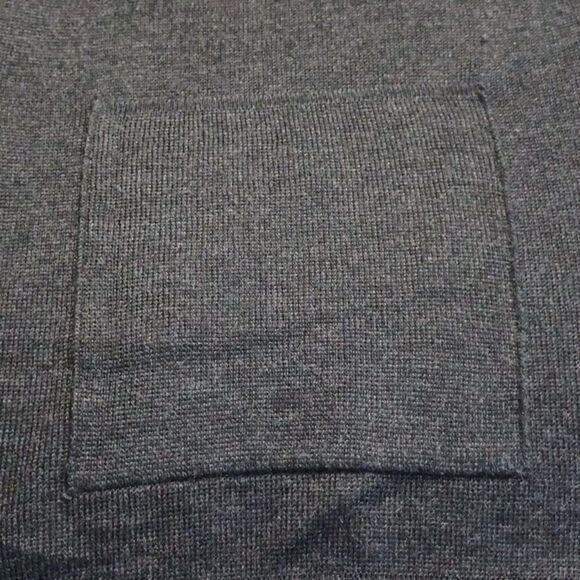 Men's Gray Button-Up Sweater - Picture 13 of 14